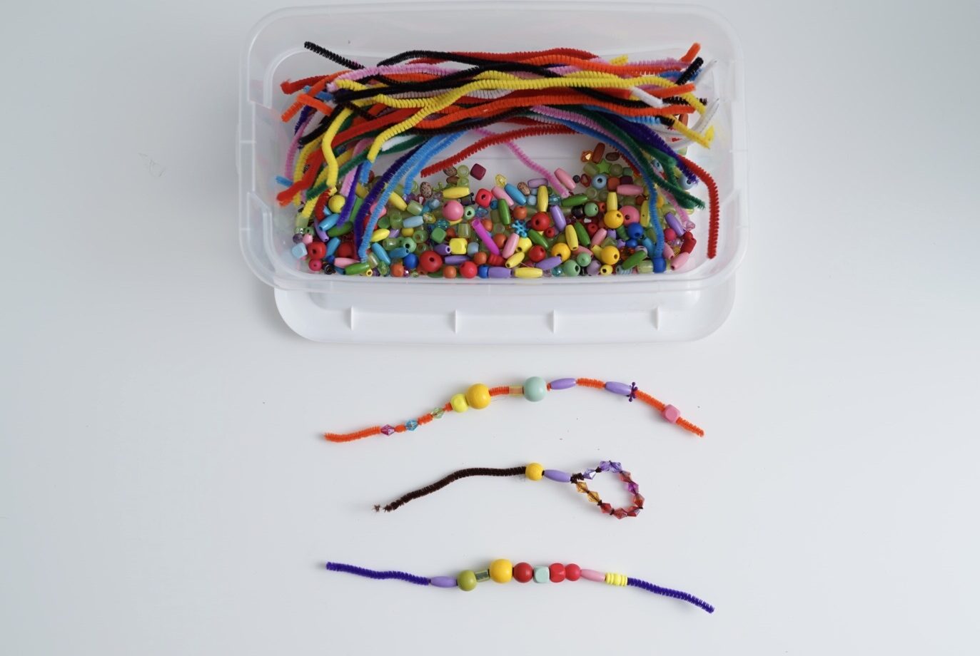 bead lacing busy box
