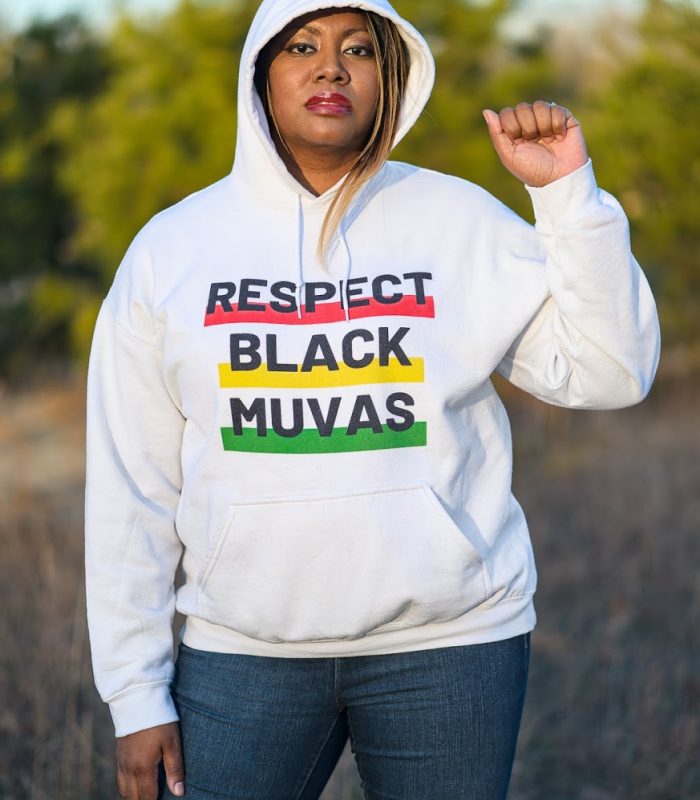 Respect Black Muvahood-hoodie
